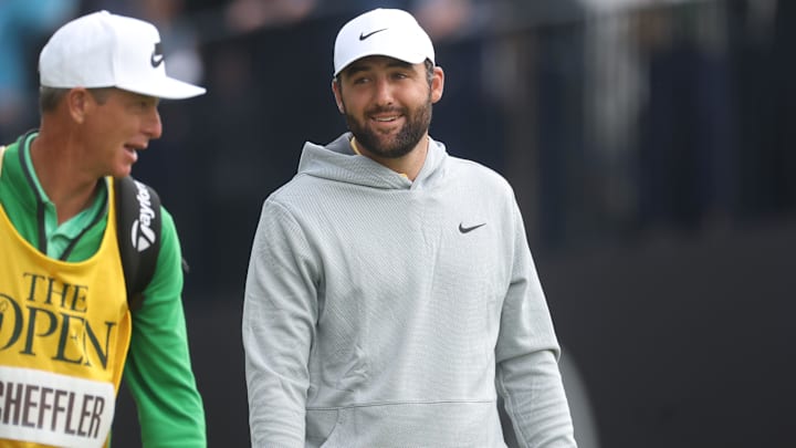 Scottie Scheffler leads Matt Fitzpatrick by one shot heading into the weekend. Scottie Scheffler leads Matt Fitzpatrick by one shot heading into the weekend.