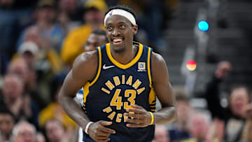 Indiana Pacers forward Pascal Siakam (43).