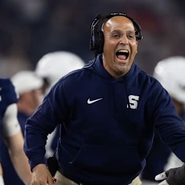 James Franklin led Penn State to the College Football Playoff semifinals in January. He was fired on Oct. 12 and hired at Virginia Tech on Monday.