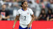 USWNT forward Alyssa Thompson was born and raised in Los Angeles and will be looking to make a mark in her hometown at SoFi Stadium. 