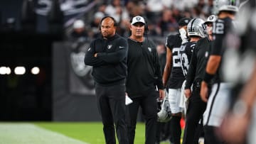 Las Vegas Raiders head coach Antonio Pierce.