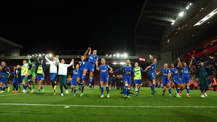 Everton won the WSL's first Merseyside derby since 2019