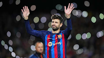Gerard Pique wasted no time in poking fun at Real Madrid