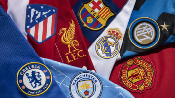 The Club Badges of Some Teams Involved in the Setting Up of the European Super League