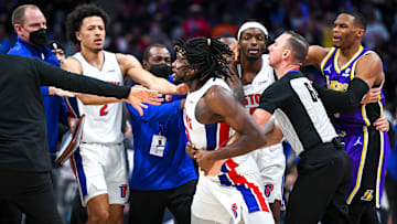 Los Angeles Lakers v Detroit Pistons