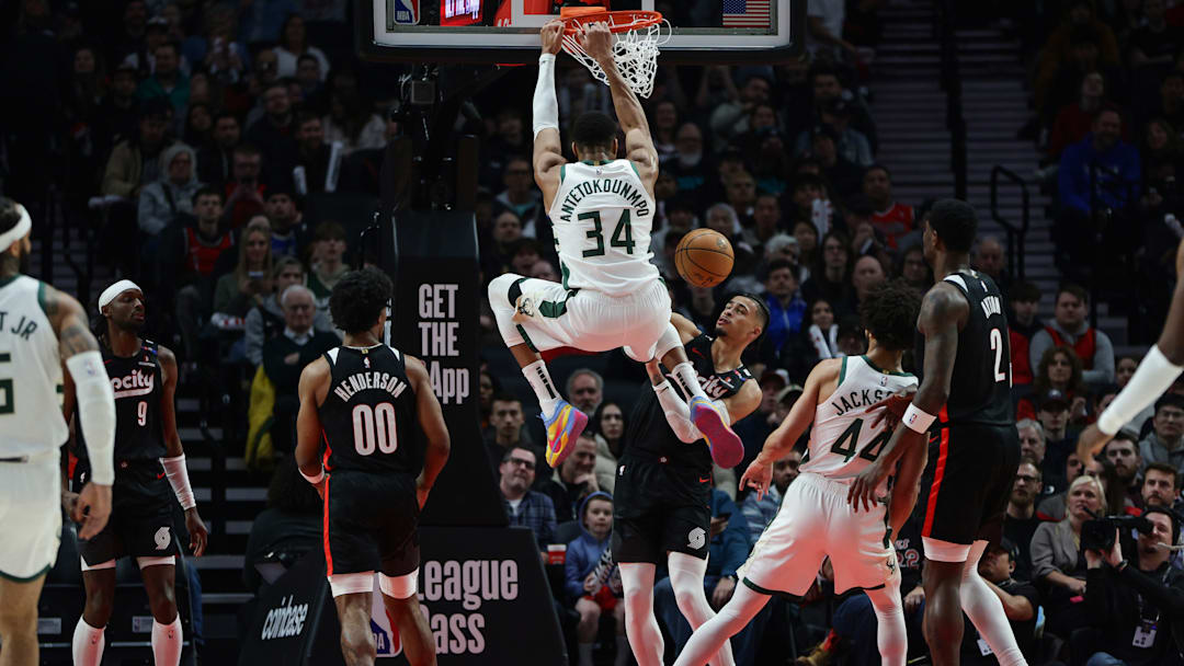 Milwaukee Bucks v Portland Trail Blazers