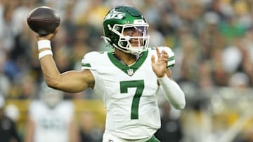 New York Jets quarterback Justin Fields