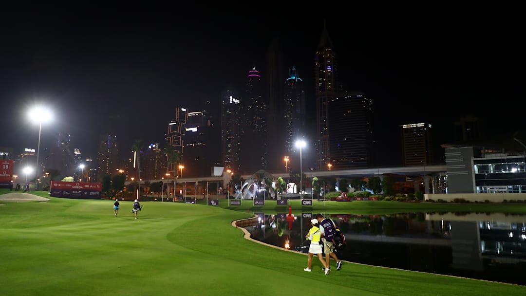 The Omega Dubai Moonlight Classic on the Ladies European Tour being played under the lights.  LIV Golf Riyadh will do the same in 2025.