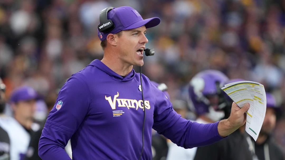 Minnesota Vikings head coach Kevin O'Connell
