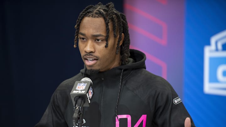 Jahdae Barron won the 2024 Jim Thorpe Award, given annually to the nation’s best college defensive back.