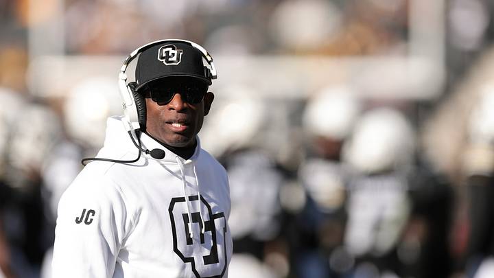 Colorado head coach Deion Sanders.