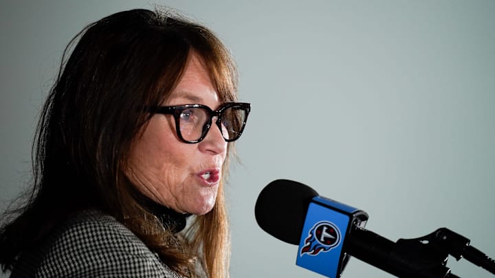 Titans owner Amy Adams Strunk is set to oversee a differently structured front office.