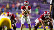Alabama will defeat LSU in college football Week 11 action.