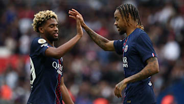 B. Barcola et I. Mbaye - Paris SG