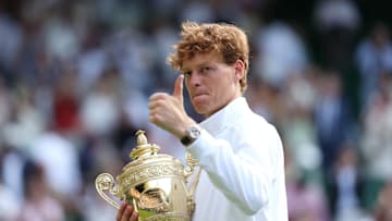 Jannik Sinner at Wimbledon 2025