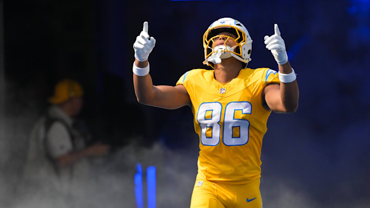 Los Angeles Chargers tight end Oronde Gadsden.