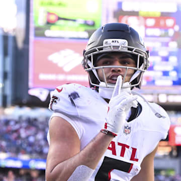 Atlanta Falcons wide receiver Drake London 