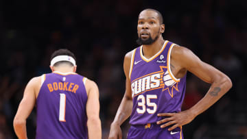 Kevin Durant and Devin Booker, Phoenix Suns