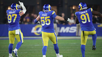 NFC Wild Card Playoffs: Michael Hoecht, Braden Fiske, Kobie Turner, Los Angeles Rams