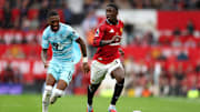 Kobbie Mainoo im Trikot von Manchester United