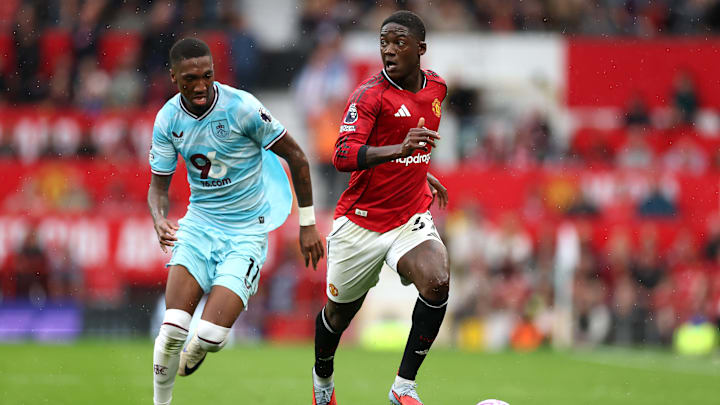 Kobbie Mainoo im Trikot von Manchester United
