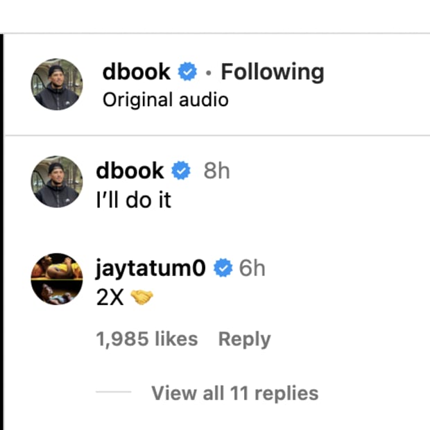 Jayson Tatum's Comment