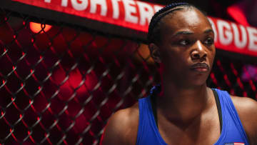 Claressa Shields at 2024 PFL vs Bellator event