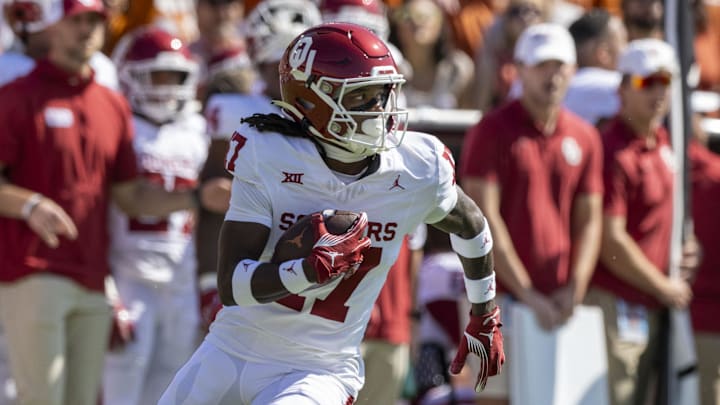 Oklahoma wide receiver Jaquaize Pettaway 