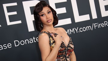 Feb 2, 2025; Los Angeles, CA, USA; Cardi B at the 67th Annual Grammy Awards at Crypto.com Arena in Los Angeles on Sunday, Feb. 2, 2025. 