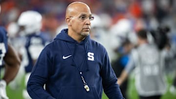 Penn State Nittany Lions head coach James Franklin