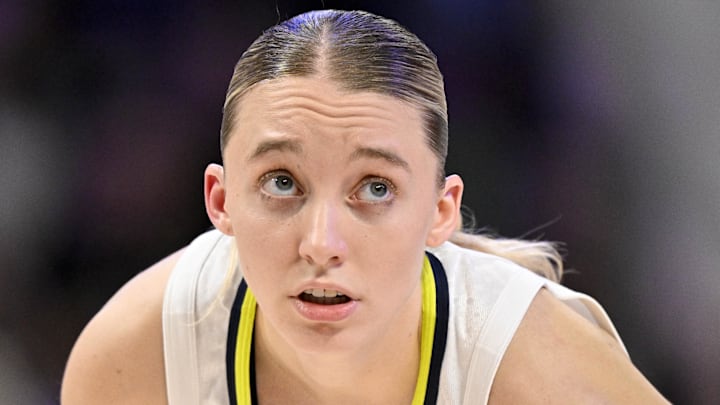 Sep 11, 2025; Arlington, Texas, USA; Dallas Wings guard Paige Bueckers (5) looks on during the second half against the Phoenix Mercury at College Park Center. Mandatory Credit: Jerome Miron-Imagn Images Sep 11, 2025; Arlington, Texas, USA; Dallas Wings guard Paige Bueckers (5) looks on during the second half against the Phoenix Mercury at College Park Center. Mandatory Credit: Jerome Miron-Imagn Images