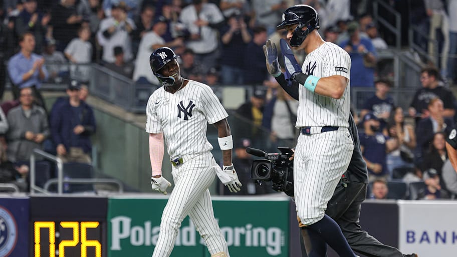 Aaron Judge, who won the Home Run Derby in 2017, had some wise advice for Jazz Chisholm Jr.  | Vincent Carchietta-Imagn Images