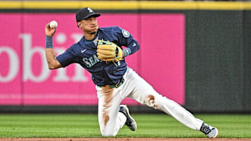 Seattle Mariners infielder Jorge Polanco