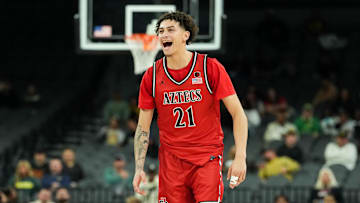 San Diego State Aztecs guard Miles Byrd (21). 
