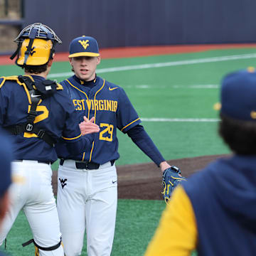 West Virginia University reliever Reese Bassinger