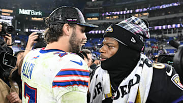 Josh Allen, Lamar Jackson, Buffalo Bills, Baltimore Ravens