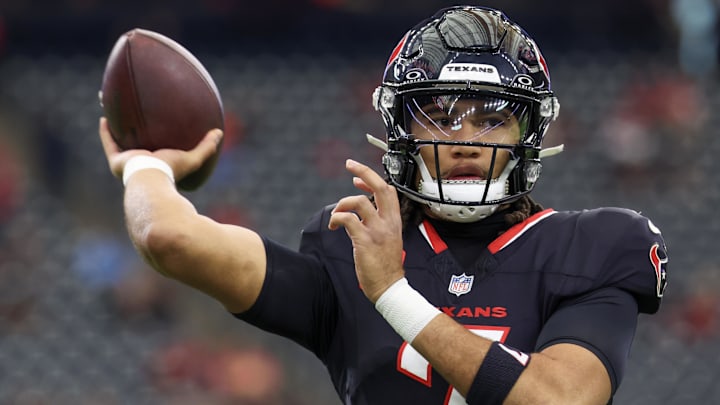 Houston Texans quarterback C.J. Stroud has a plus matchup against the Las Vegas Raiders in Week 16.