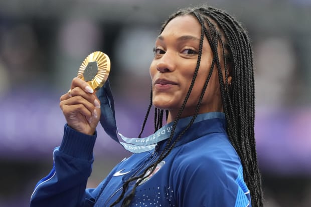 Tara Davis-Woodhall, USA track and field, Paris Olympics