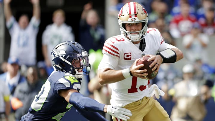 Brock Purdy and the 49ers host the Seahawks with the NFC West title on the line.