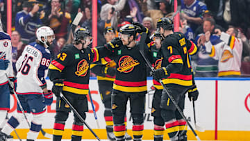Columbus Blue Jackets v Vancouver Canucks