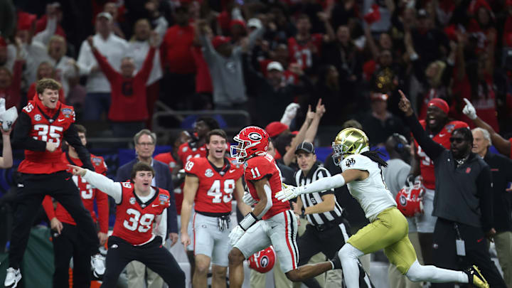 91st Allstate Sugar Bowl  - Notre Dame v Georgia