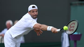 Grigor Dimitrov at Wimbledon 2025