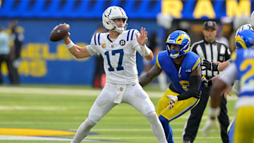 Indianapolis Colts quarterback Daniel Jones