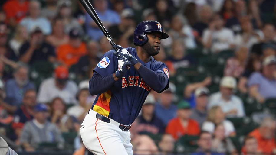 Houston Astros designated hitter Yordan Alvarez