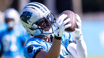Carolina Panthers wide receiver Adam Thielen