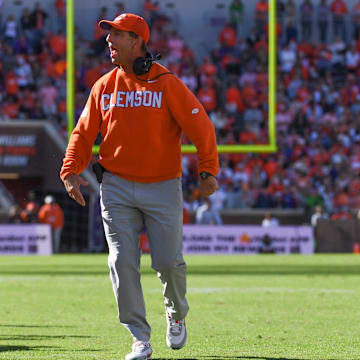 CBS Sports lists Dabo Swinney on its Week 10 hot seat rankings as Clemson’s struggles continue after a tough loss to Duke.