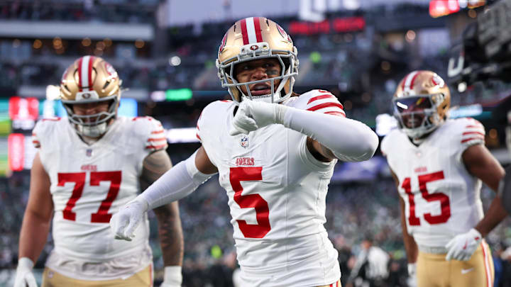 San Francisco 49ers wide receiver Demarcus Robinson (5)
