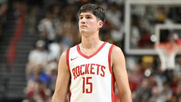 Houston Rockets rookie Reed Sheppard is garnering some lofty expectations