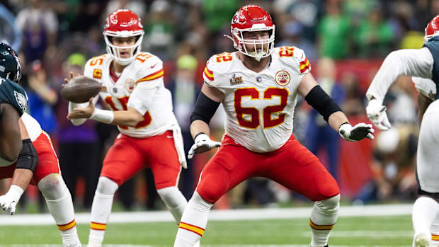 Chicago Bears OL Joe Thuney & Kansas City Chiefs QB Patrick Mahome