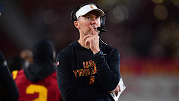 Lincoln Riley owns a 33–16 record as the head coach at USC.
